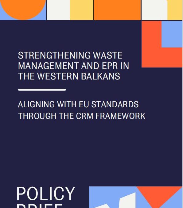 Policy brief  -proširena odgovornost proizvođača (EPR)